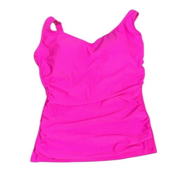 B2Prtiy 2 pcs Pink Tankini Swimwear Wear(Size Medium) - Picture 6 of 11